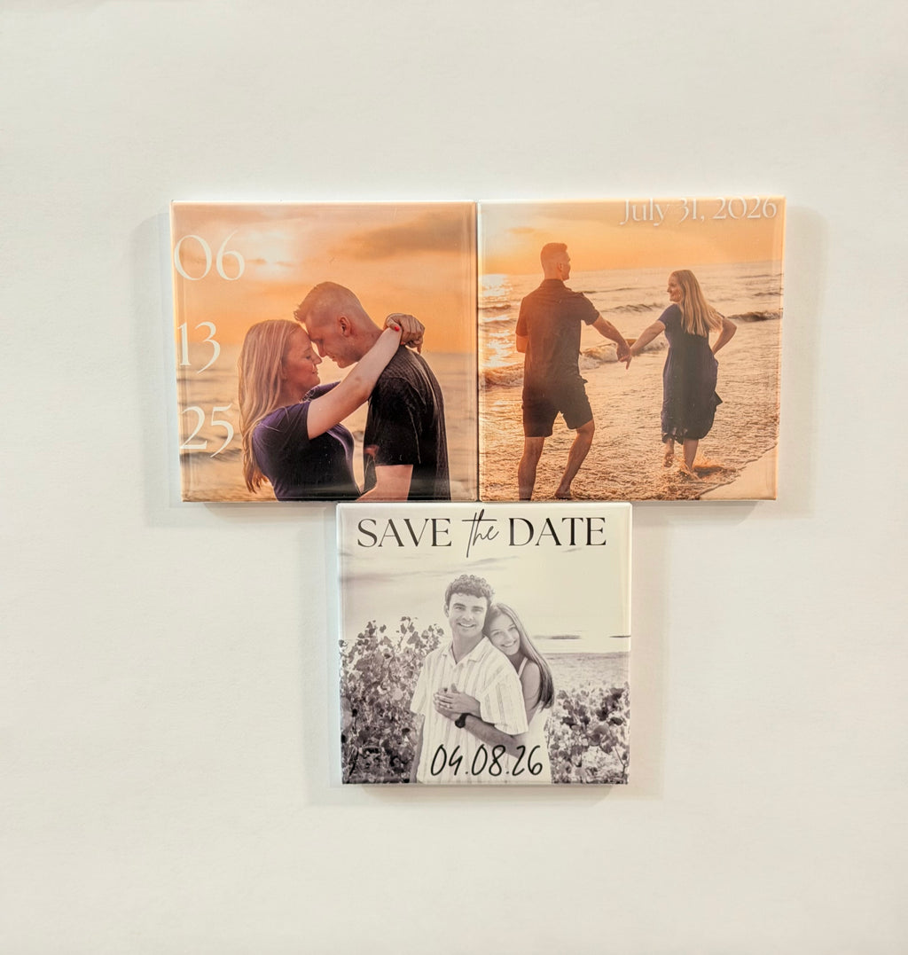 2.5 x 2.5 Custom Photo Magnets