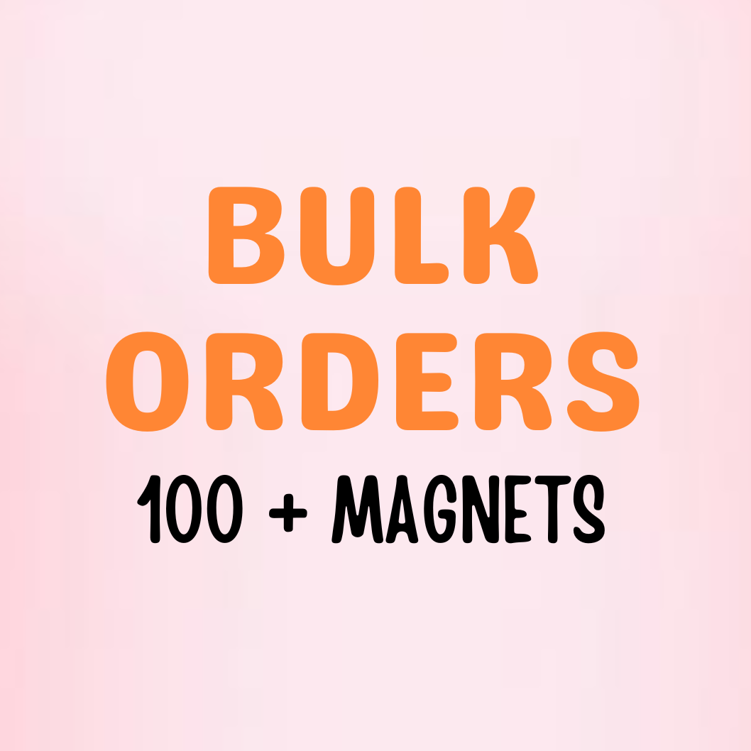 2.5 x 2.5 Bulk Custom Magnets